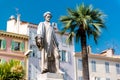 Statue Lord Brougham in Cannes