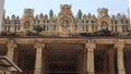 Statue of Lord Ganesha, Lord Brahma and Vishwakarma on Top of Big Bull Temple, Bangalore, Karnataka Royalty Free Stock Photo