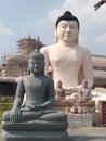 This is the statue of lord gautam buddha which is made in bihar