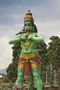 Statue of Lord Hanuman, Batu Caves, Kuala Lumpur Royalty Free Stock Photo