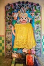 Statue of lord Hanumanji or Maruti Old Swaminarayan temple Gondal