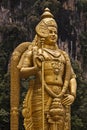 Statue of Lord Murugan, Batu Caves, Kuala Lumpur Royalty Free Stock Photo