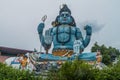 Statue of Lord Shiva at Kandasamy Koneswaram temple in Trincomalee, Sri Lan Royalty Free Stock Photo