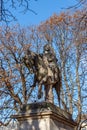 Statue of Louis XIII - Place des Vosges, Paris, France