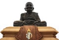 Statue of Luang Pu Thuat at Wathuaymongkol Royalty Free Stock Photo