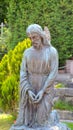 Statue in Lychakiv Cemetery in Lviv, Ukraine Royalty Free Stock Photo