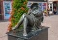 Statue of Madam Migraine by Rene Rikkelman in Zandvoort