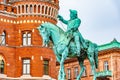 Statue of Magnus Stenbock in Helsingborg, Sweden