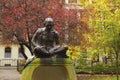 Statue of Mahatma Gandhi in London Royalty Free Stock Photo