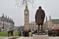 Statue Mahatma Gandhi Parliament Square London