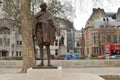 Statue Mahatma Gandhi Parliament Square London