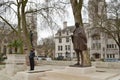 Statue Mahatma Gandhi Parliament Square London