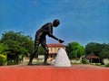 Statue of Mahatma Gandhiji Royalty Free Stock Photo