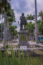 Statue of Mahe de Labourdonnais, Port Louis, Mauritius