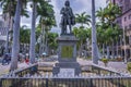 Statue of Mahe de Labourdonnais, Port Louis, Mauritius
