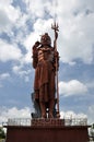 Statue Mangal Mahadev in Grand Bassin on Mauritius Royalty Free Stock Photo