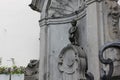 Statue of Manneken Pis in the center of Brussels, Belgium