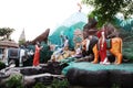 Statue of many God, Talab Mandir Temple, Shree Devi Talab Temple, Royalty Free Stock Photo