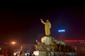 The statue of Mao Zedong Royalty Free Stock Photo