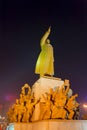 The statue of Mao Zedong Royalty Free Stock Photo