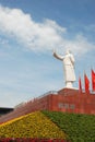 Statue of Mao zedong in Chengdu Royalty Free Stock Photo
