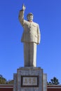 Statue of Mao Zedong in Lijang China.