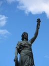 Statue of Marianne in Jonzac Royalty Free Stock Photo