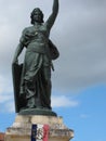 Statue of Marianne in Jonzac