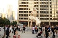 Statue of Marilyn Monroe in Chicago Royalty Free Stock Photo