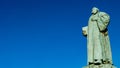 Statue of Martin Luther in Magdeburg, Germany Royalty Free Stock Photo