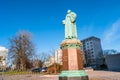 Statue of Martin Luther in Magdeburg, Germany Royalty Free Stock Photo