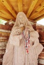 Statue of Mary at Chimayo, New Mexico Royalty Free Stock Photo