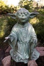 Statue of the master Yoda