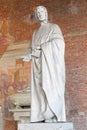 Statue of mathematician Fibonacci in Pisa Royalty Free Stock Photo