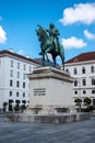 Statue of Maximilian Churfuerst Von Bayern. Wittelsbacher Square Munich, Germany