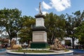 Statue Maximo Jerez fountain Ruben Dario