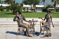 Statue Me, You and Batumi in Miracle Park. Batumi, Georgia