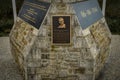 Statue and Memorial of Major Dick Richard Winters Royalty Free Stock Photo