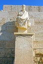 Statue Of Menander, Acropolis, Athens. GREECE. Royalty Free Stock Photo