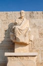 The statue of Menander in Athens