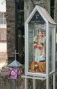 Statue of a Meri with child Jesus at Alappuzha Royalty Free Stock Photo