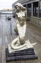 Statue of a mermaid