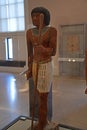 Statue of Metjetji, Egypt ca. 2371-2288 BC, Wood, pigment, Brooklyn Museum ,New York, USA