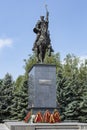 The statue of Michael the Brave Mihai Viteazul in Craiova, Romania.