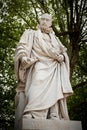 Statue of Michel de Montaigne Royalty Free Stock Photo