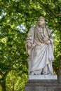 Statue of Michel Montaigne former mayor and writer Royalty Free Stock Photo