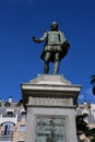 Statue of Miguel de Cervantes, Pl. de las Cortes, Madrid, Spain