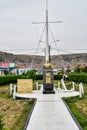 The statue of Miguel MarÃÂ­a Grau Seminario-Puno-Peru - 565