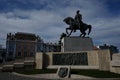 The statue of Mihai Viteazul, Cluj-Napoca Royalty Free Stock Photo