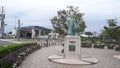 The Statue of Mikimoto on Toba island.